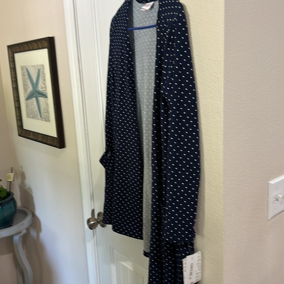 lularoe caroline swing cardigan - Picture 3 of 3